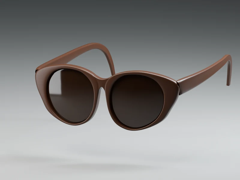 Object 001 in Espresso, identical neutral studio lighting