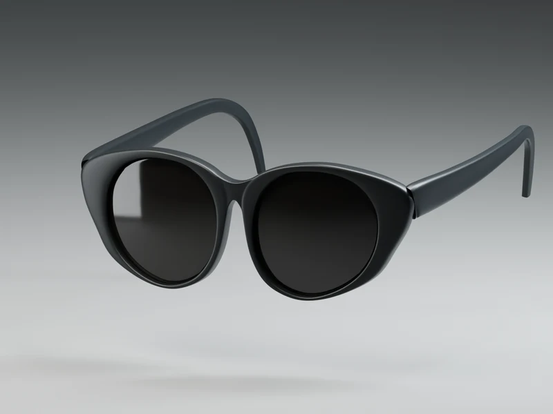 Object 001 in Graphite, identical neutral studio lighting